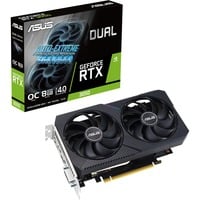 GeForce RTX 3050 DUAL OC V2, Grafikkarte Lite Hash Rate, 1x DisplayPort, 1x HDMI 2.1, DVI-D
