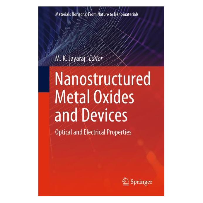 Springer Nanostructured Metal Oxides and Devices (Englisch, Hardcover, K Jayaraj, M. K. Jayaraj) (71875414)