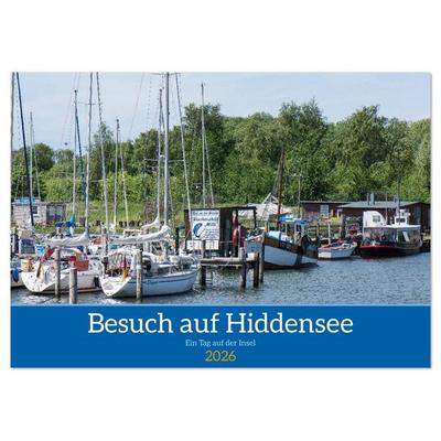 Besuch auf Hiddensee (Tischkalender 2026 DIN A5 quer), CALVENDO Monatskalender