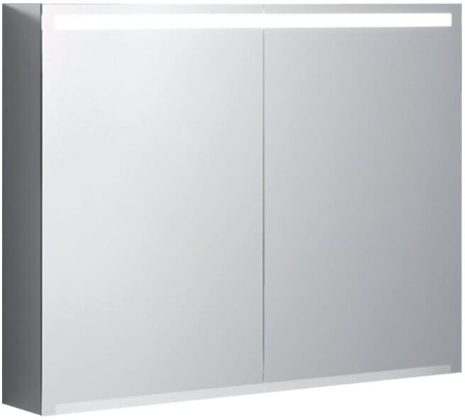 Geberit Armoire miroir Option 90x70x15mm, avec éclairage, 2 portes (500583001)