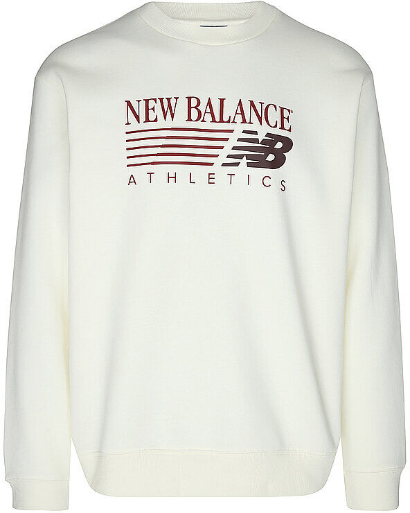 NEW BALANCE Herren Sweater  creme   M M