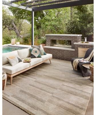 Alexander Home Dana Indoor / Outdoor Modern Area Rug