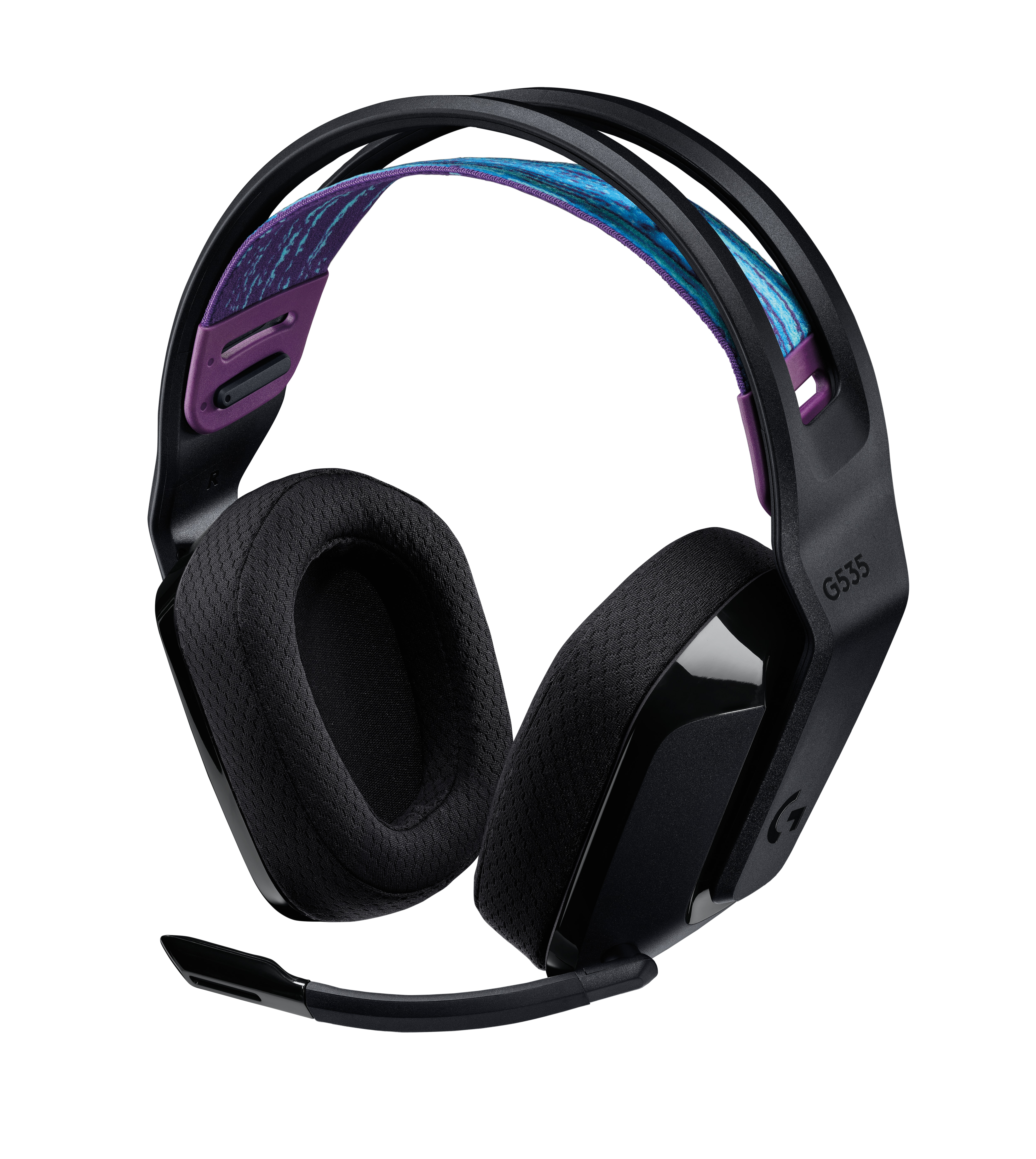 Logitech Gaming Logitech G535 LIGHTSPEED Schwarz - Kabelloses Gaming-Headset 981-000972