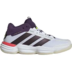adidas Courtstabil Mid-Top Hallenschuhe Herren JH5163 - cloud white/aurora met./aurora plum 42