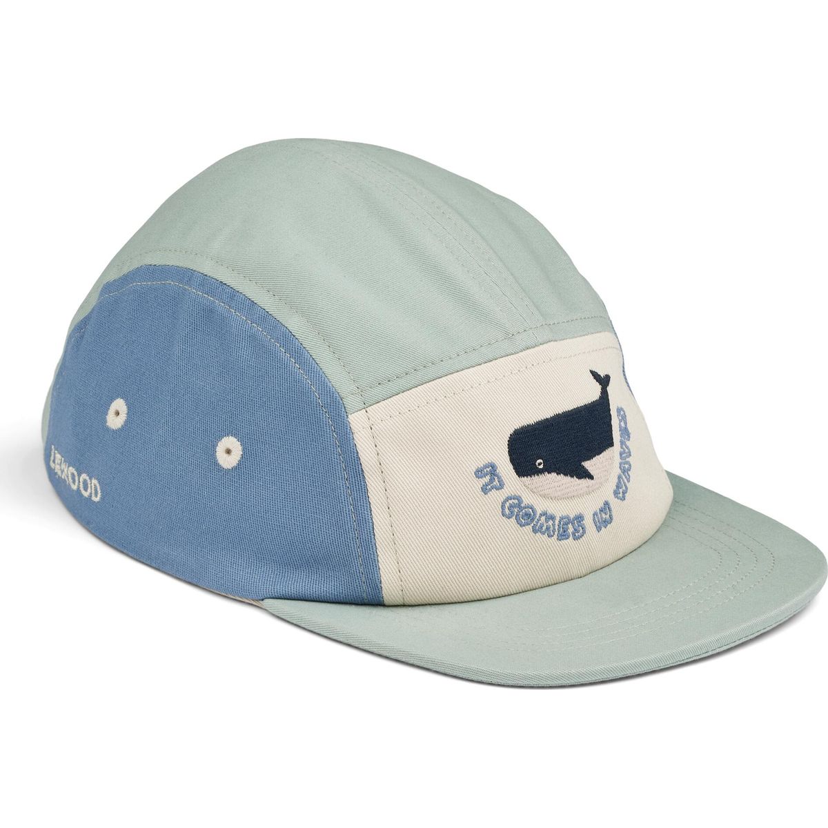 Liewood Rory Printed Cap ice blue mix (1933) 51 LW17559-1933-51-CU