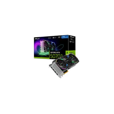 PNY Grafikkarte "GeForce RTX 5070 Ti EPIC-X RGB OC", schwarz, Grafikkarten