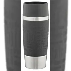 Emsa Travel Mug Isolierbecher, 360 ml schwarz