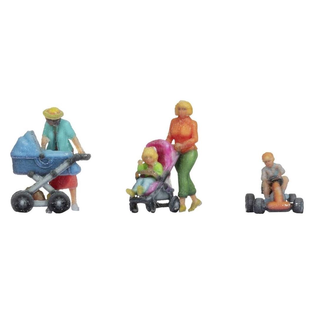 Noch Z Mütter mit Kindern Bemalt, Sitzend, Stehend (44445)