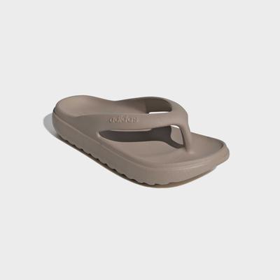 Zehentrenner ADIDAS SPORTSWEAR "ADILETTE LUMIA SLIDES", Damen, Gr. 44,5, beige (trace khaki, trace khaki, trace khaki), Synthetik, Schuhe Zehentrenner