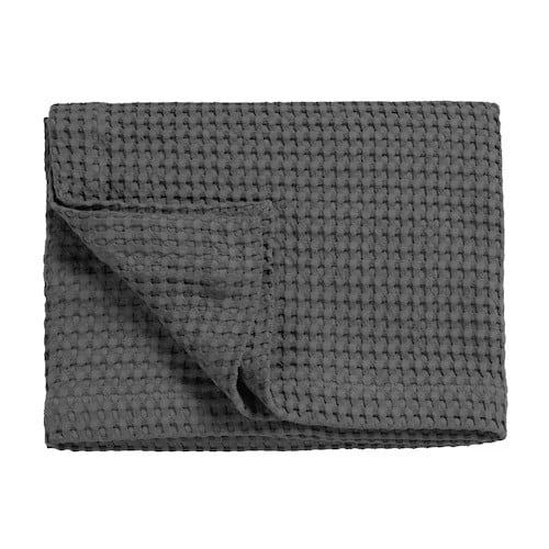 Vandyck Home Pique Bedsprei Off Black voor volwassenen
