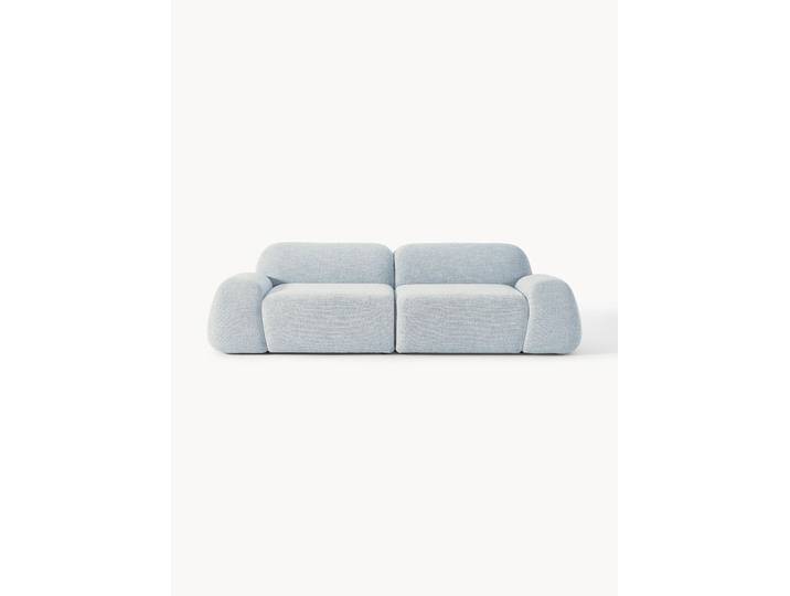 Modulares Bouclé-Sofa Wolke (3-Sitzer)