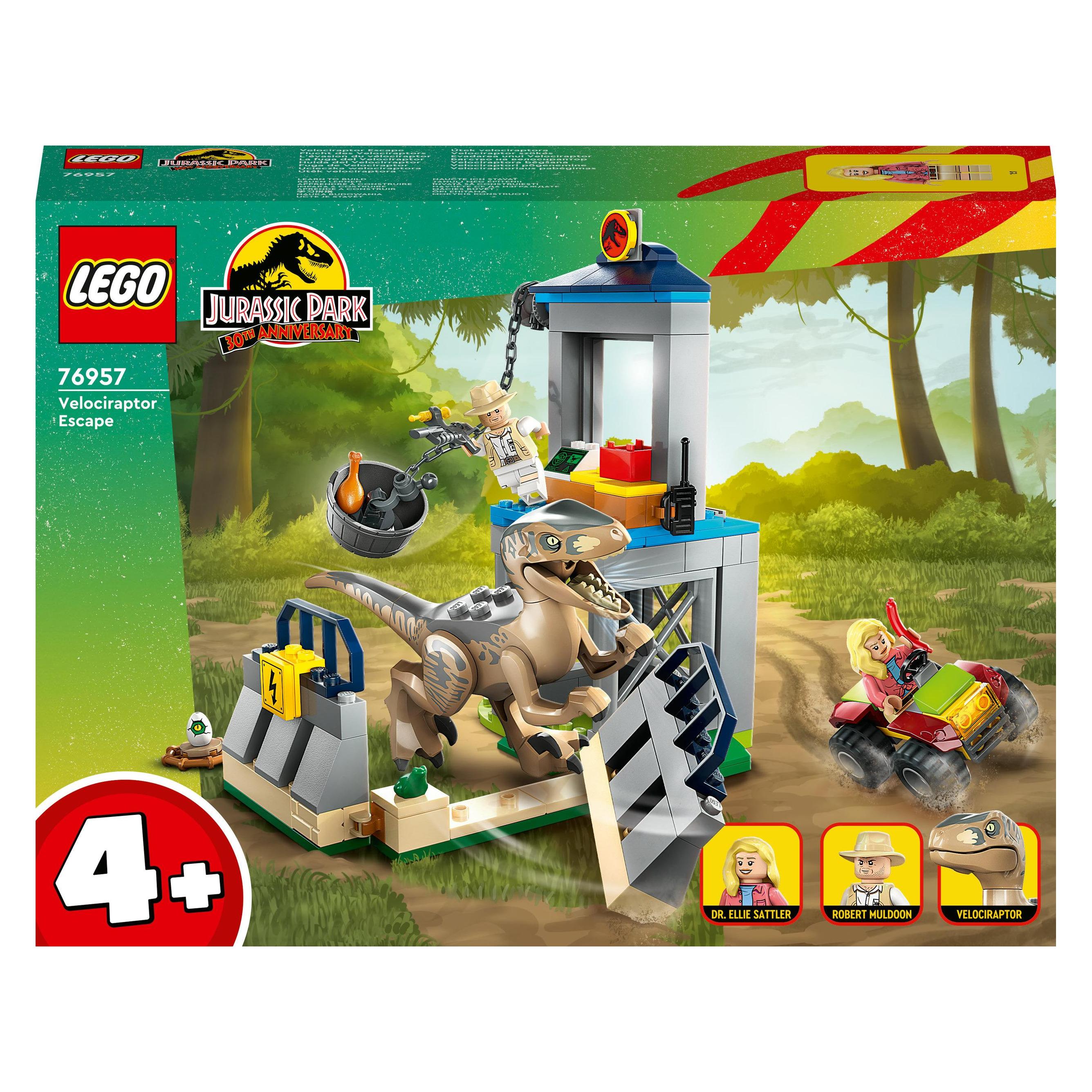 LEGO Jurassic World Escape Velociraptora 76957 (76957, LEGO Jurassic World) (76957)