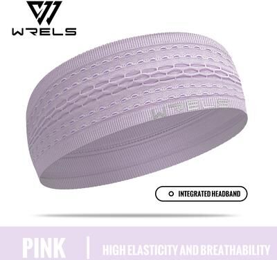 Perfect Picks Market Non Slip Moisture Wicking Sport Headband For Men And Women Perfect For Running, Yoga, And Fitness light Pink