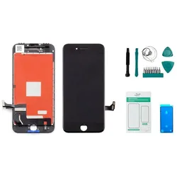 iPhone SE (2020, 2022) Display schwarz - Set