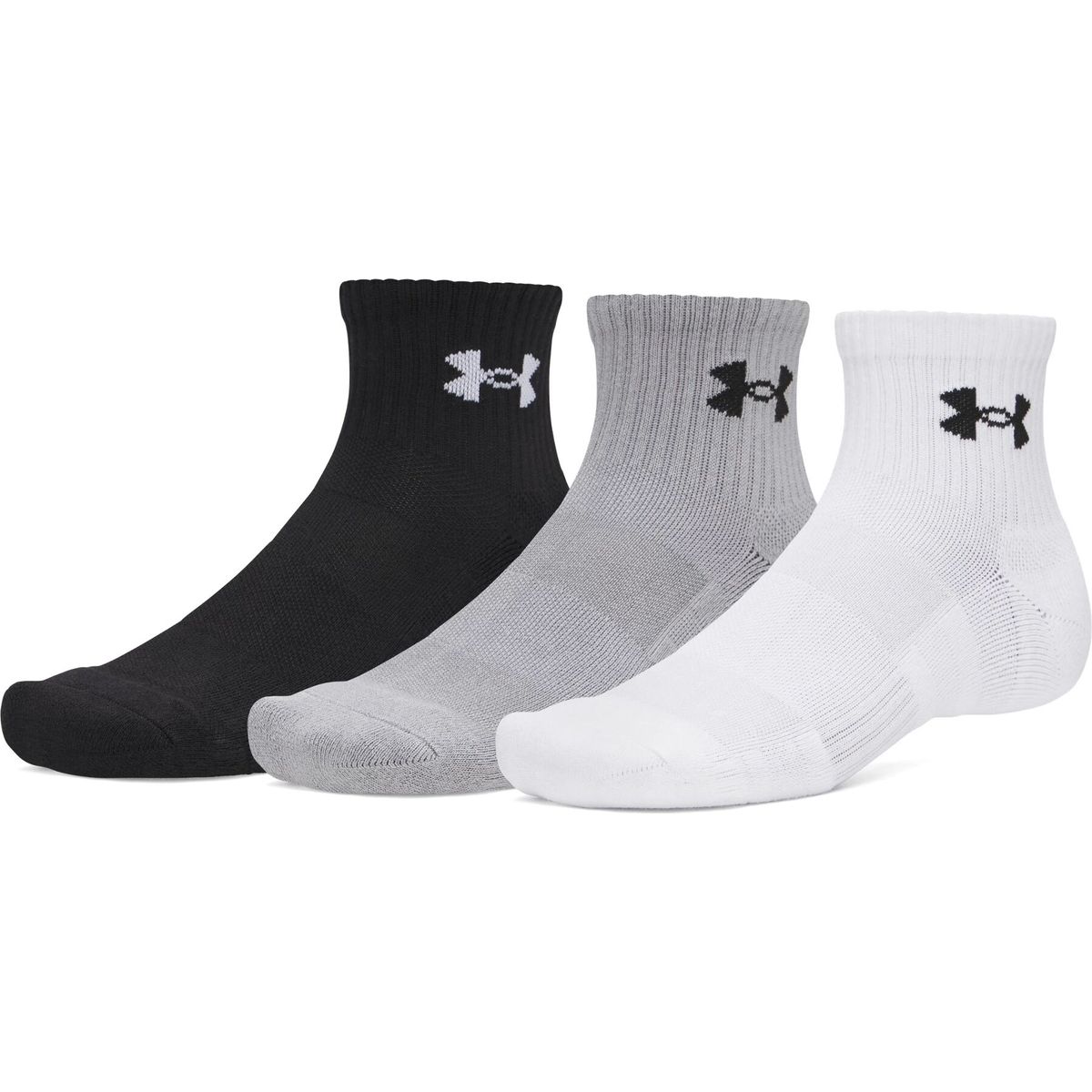 Under Armour Performance Cotton 3p Qtr white steel (101) L 6009686-101-LG