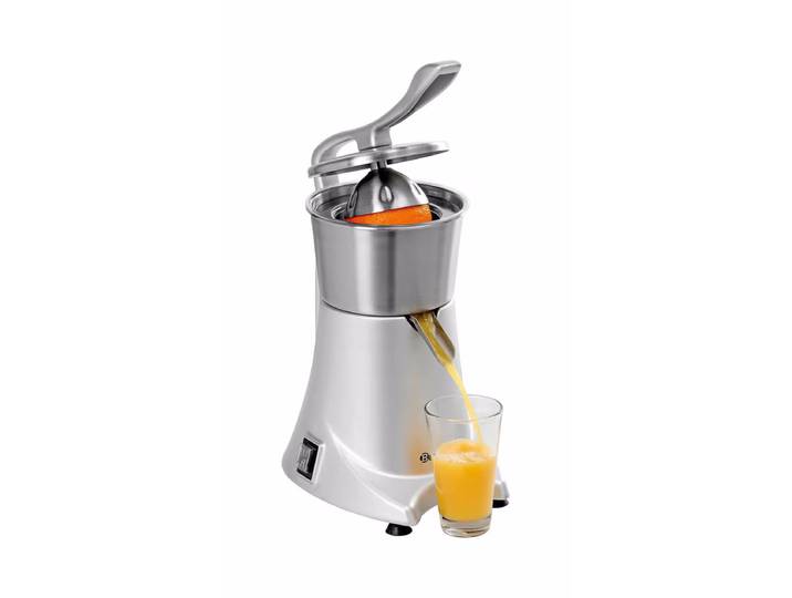 Bartscher Zitruspresse CS1 – Gastro Aufschnittmaschine, Mixer & Küchenmaschine – grau