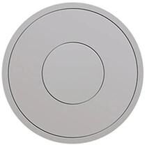 Uplift Essentials Multi Size Round Silicone Trivet & Heat Insulation Meal Mat gray 8.6 In