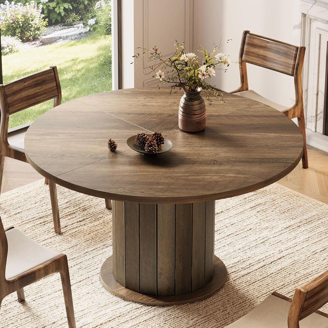 Blue Elephant Dining Table Brown
