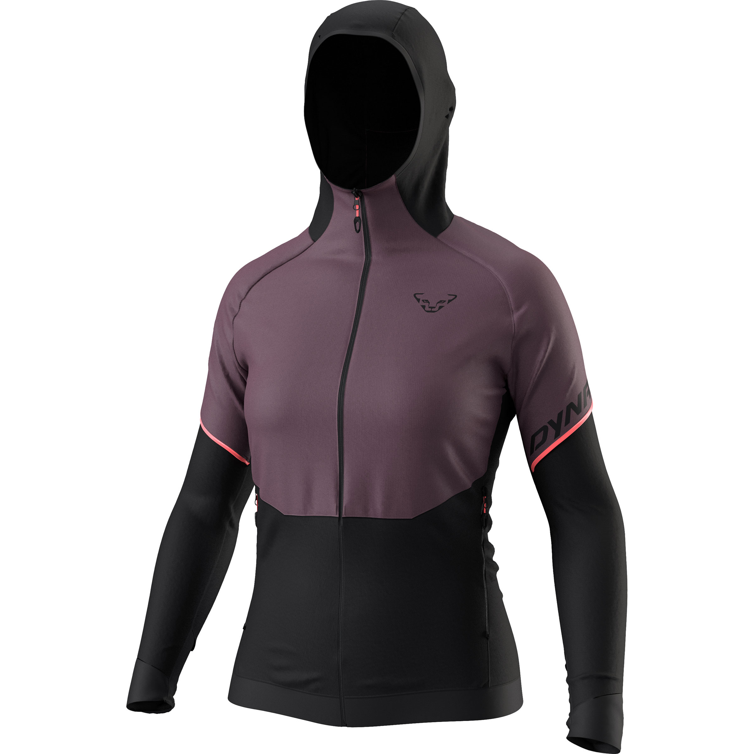Dynafit Alpine Hybrid Damen Laufjacke grau Größe M Trekking Widerstandsfähig Wasserabweisend