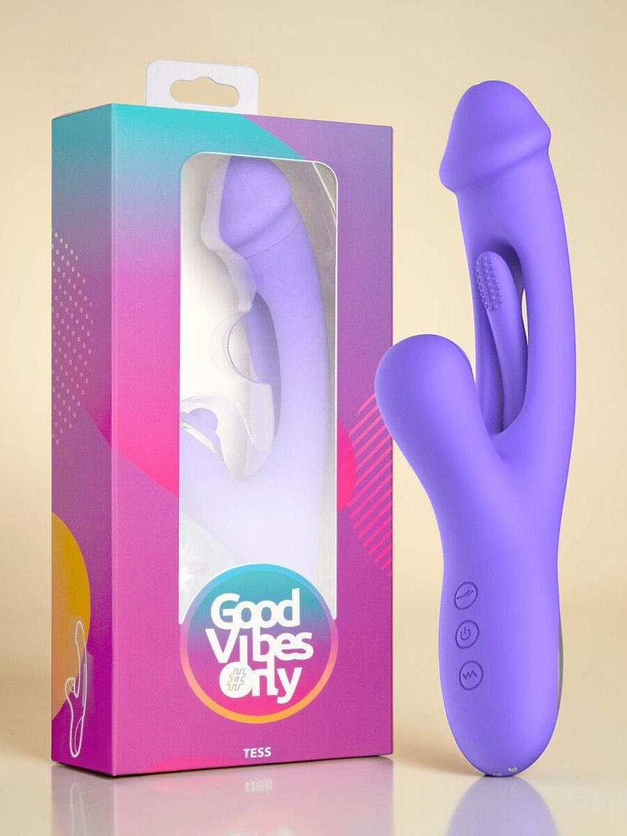 Good Vibes Only Vibromasseur Rabbit avec stimulateur de point G et clitoridien