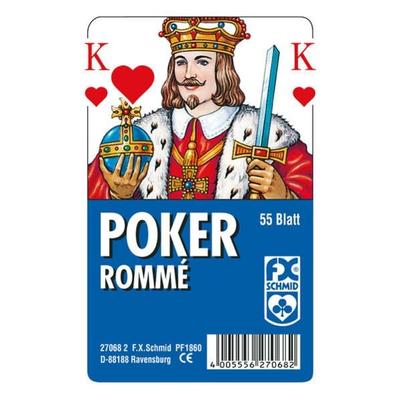 Poker/Rommé - Kartenspiel ab 8 Jahre