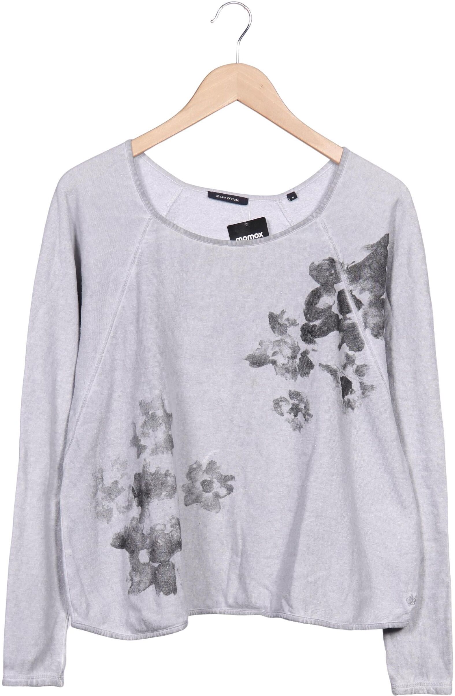 Marc O' Polo Sweater, Grau, Gr. M, Baumwolle - Second Hand