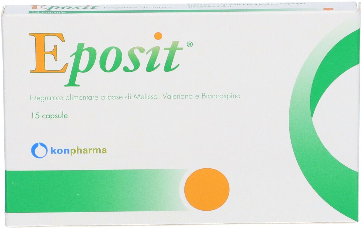 KONPHARMA Srl Eposit, 15 Capsule