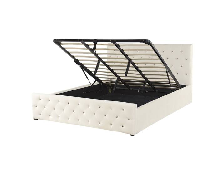 POLSTERBETT 180/200cm Helles Beige Amiens