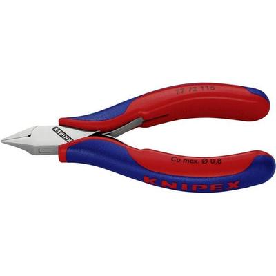 Knipex 77 72 115 Elektrotechnik und Feinwerktechnik Seitenschneider mit Facette 115 mm