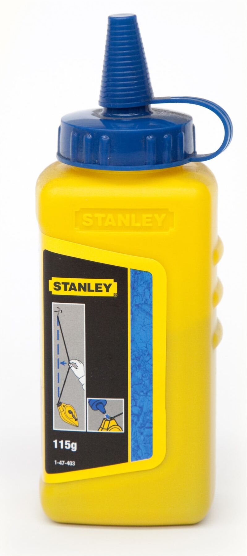 Stanley Kreidepulver blau 115g (1-47-403)