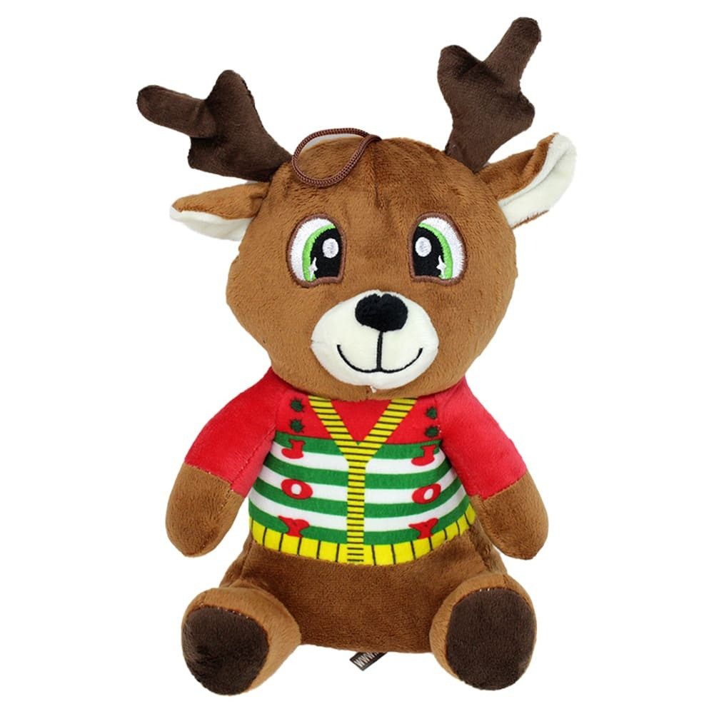 Bemiro Pluche Rendier Gustav Kerstlook 25 cm