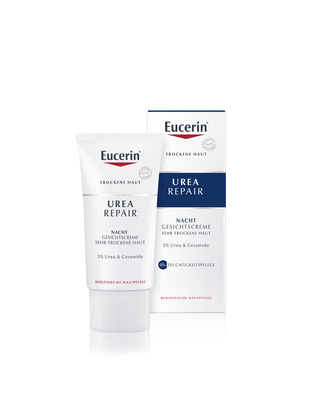 Beiersdorf AG Eucerin EUCERIN UreaRepair Gesichtscreme 5% Nacht 50 ml 15294349