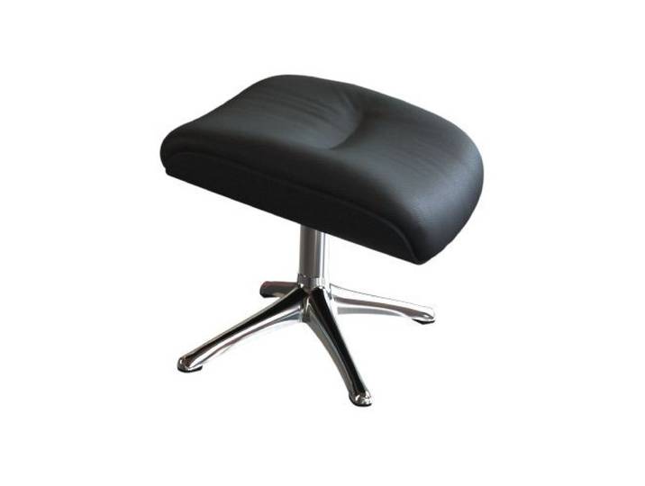 FLEXLUX Fußhocker Fußhocker More, Beinstütze für Entspannung, Ergonomisch, Komfort, Scandi-stil, Robuster Alu Fuß, Pflegeleicht, Stoff oder Echtleder