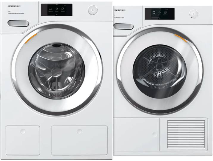 Miele WWR 760 WPS PowerWash & TwinDos + Miele TWR 780 WP Eco & Steam
