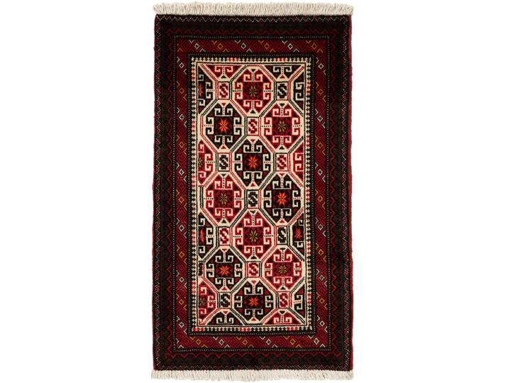 Belutsch Teppich 56x104 Handgeknüpft Orientteppich Perserteppich Wolle