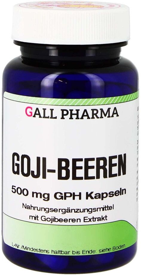 Gall Pharma Goji Beeren 500 mg Gph Kapseln 120stk