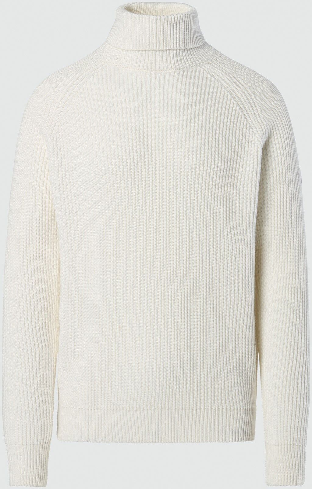 North Sails Rundhalspullover in Patentstrick Marshmallow L
