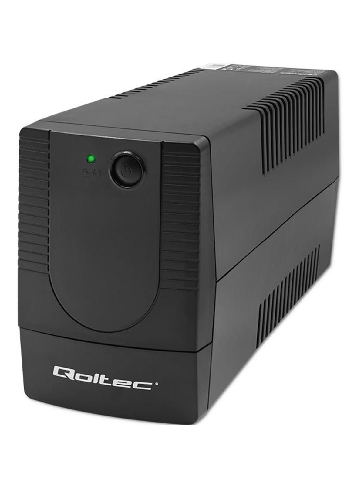 Qoltec Monolith 53772 Line Interactive USV - 650 VA 360 W - 1 AC-Steckdose