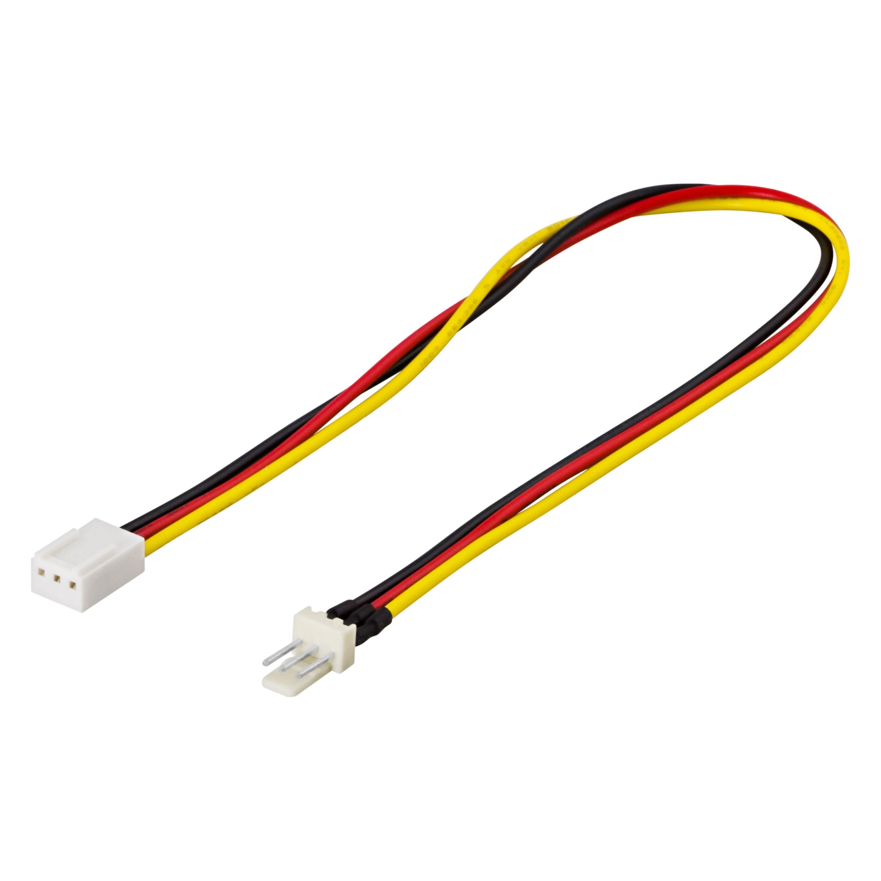 Deltaco SSI-37 - 0,3 m - 3-polig - 3-polig - Schwarz - Rot - Weiss - Gelb (0.30 m) (SSI-37)