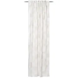 Gözze Fertiggardine Ted 140 x 245 cm Mischgewebe Grau Stein