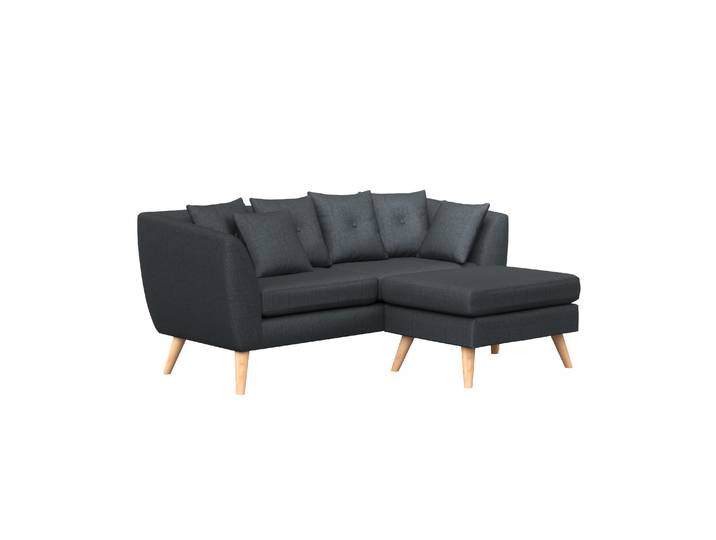 Ecksofa HAILY anthrazit