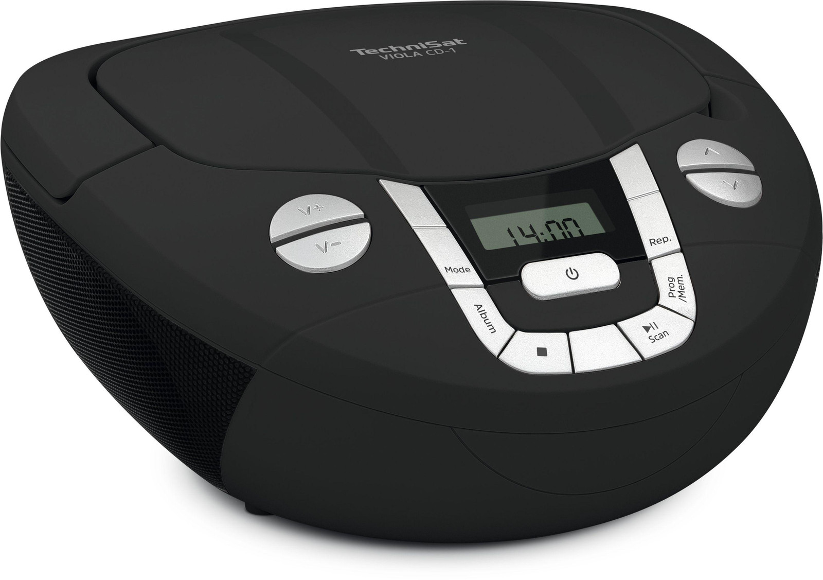 TechniSat VIOLA CD-1 Draagbare CD-radio met cd-speler, zwart