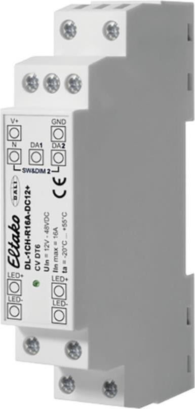 Eltako DL-1CH-R16A-DC12+ Dimmer, extern, wit