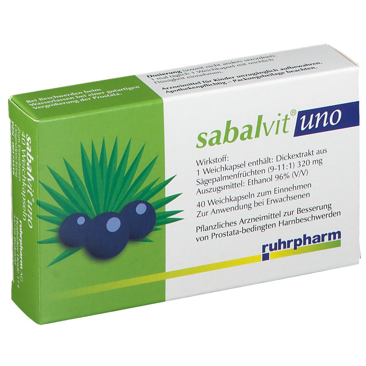 Sabalvit Uno Kapseln 40 St