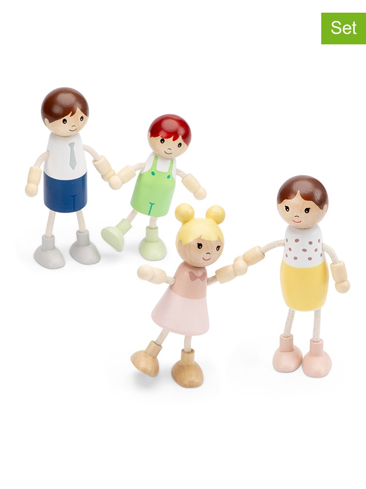 Woet 4er-Set: Puppen - ab 3 Jahren - onesize