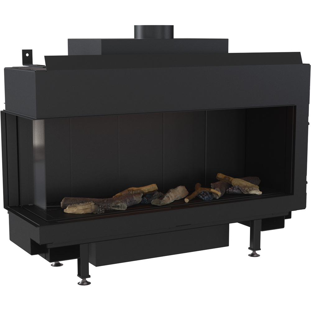 Gaskamin LEO 100 links Propan Butan 100/150 9,5 kW