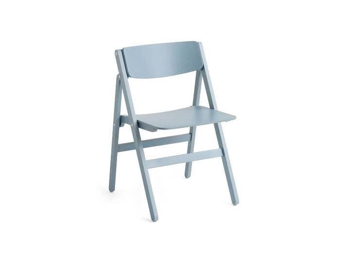 HAY Backflip Chair Stuhl Cloud blue lackierte Buche
