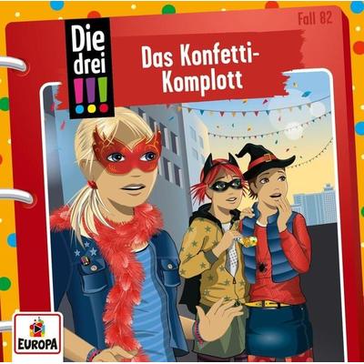 Die drei !!! 82: Das Konfetti-Komplott - Maja von Vogel, CD, 9783803261854
