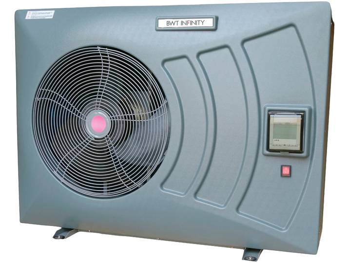 Pool-Wärmepumpe MY POOL BWT HPN 8.1 Premium , grau (dunkelgrau), B:32,2cm H:57cm L:93,6cm, Kunststoff, Wärmepumpen, Pool-Wärmepumpe, für Pools bis 45.000 l
