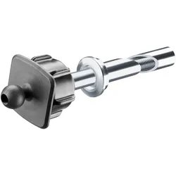 INTERPHONE Halterung Lenkkopfrohr-Halter mit Kugel 17 mm, Rohrdurchmesser 13 - 15 mm